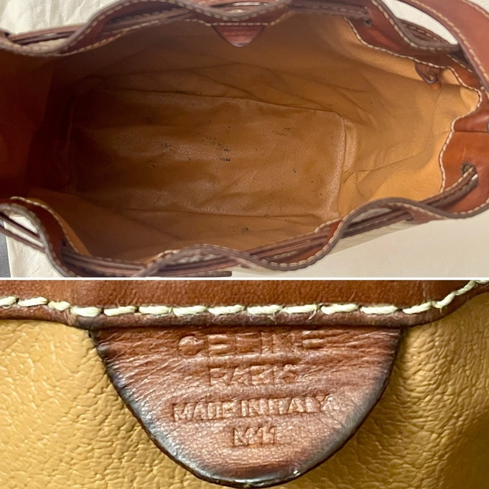 CELINE SAC SEAU Leather Bag - Picture 10 of 12
